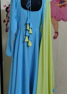 Sky Blue Gown