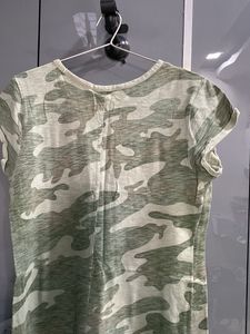 Camouflage T-Shirt Dress