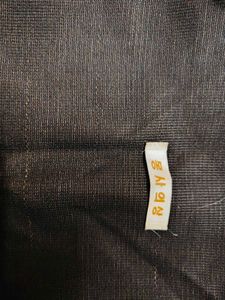 Brown V-Neck Crop Top