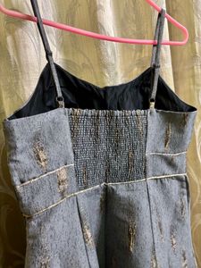 Ritu Kumar’s Grey Phoebe Long Dress