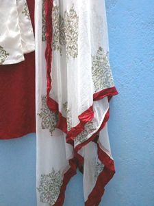 Kurta, Palazzo Pants And Dupatta Set