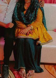 Elegant Punjabi Suit Gharara