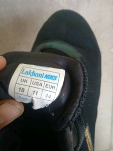 LAKHANI Black Running Shoes