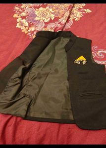 Stylish Black Waistcoat 2-6 years old