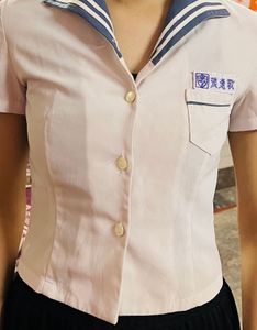 Collar Crop Top/shirt