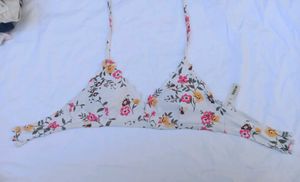 Shein Floral Bikini Top