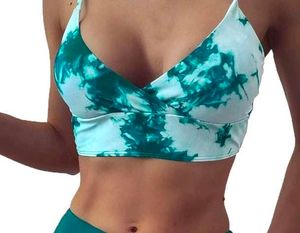 Shein Tie-dye BIKINI TOP 🔥👙