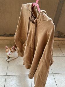 Brown Colour Hoodie