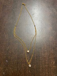Pearl &amp; Silver Necklace