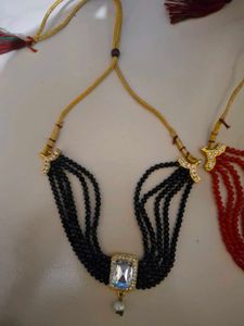 Beaded Necklace &amp; Earring Set