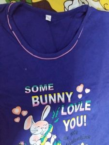 Matching Bunny  Night Suit Set