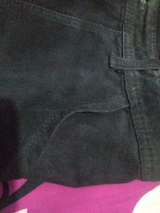 Zara Black boyfriend denim (used twice)