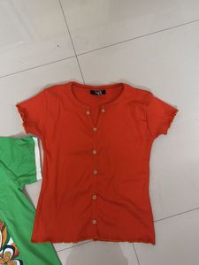 Cute T-Shirt Bundle (Combo Of 2) 😍😍