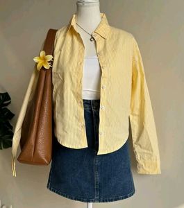 Striped Yellow Shirt
