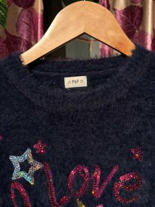 F&F 'Love' Embellished Sweater