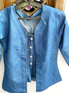 Denim Top & Coti