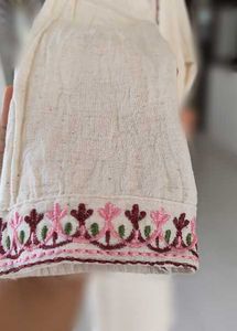 Elegant off-White Kurta with Dupatta