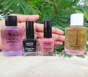 FACES CANADA Nail Enamels 💅 + Nails Paint Remover