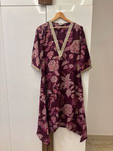 Floral Print Kurta