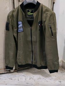 Stylish Olive Green Jacket