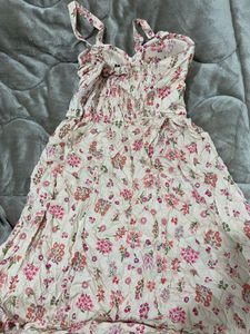 Floral Corset-Style Sundress