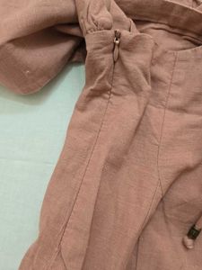 ZARA Dusty Rose Mini Dress