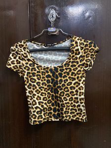 Leopard Print Top