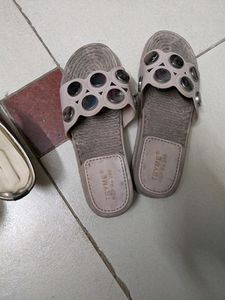 Light Pink Wedges Footwear