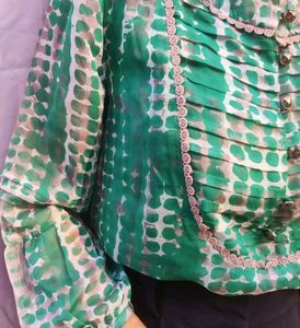 Vintage Green Tunic