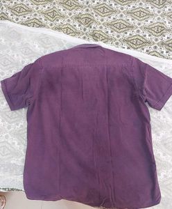 Klub Ross Purple Short Sleeve Shirt
