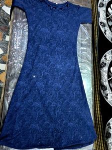Sparkly Blue Party Dress
