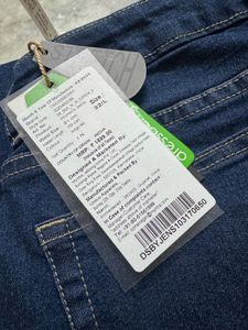 Dark Blue Wide Leg Jeans