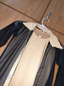 Gown With Long Shrug