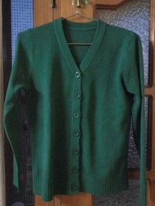 Green Cardigan
