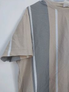 Stylish Two-Tone T-Shirt