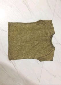 Golden Shimmer It Girl Top..🤌🏻