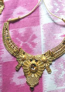 Gold-Plated Necklace Set