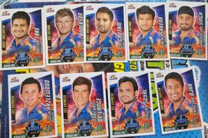 Topps Cricket Attax 2014 Mi Team Set