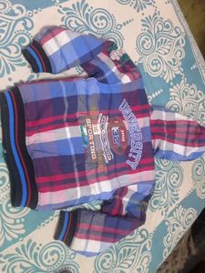 Reversible Hooded Jacket For Boys N Girls