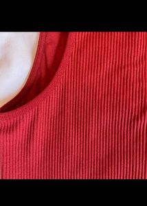 Garage Cropped Vest Top