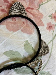 Cat Ear Headband Set