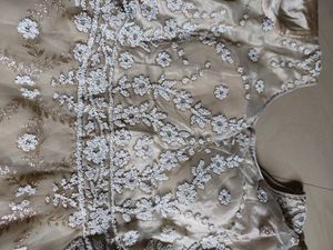 Heavy Cutdana Work Gown