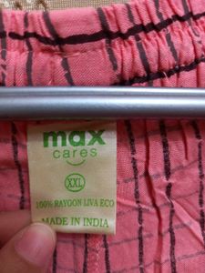 Checked Rayon Palazzos