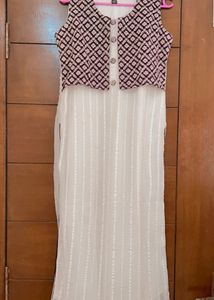 Kurti With Attached Jacket
