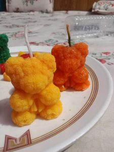 Bautiful teddy Candel  combo of 2