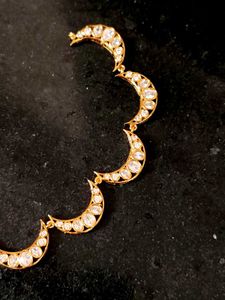 Half Moon Gold Alike Chain