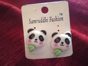 Panda Stud Earrings