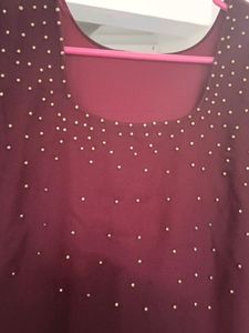 Free Purse forGeorgette Kurta Set.Bottom Fre