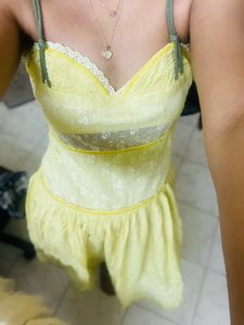 Summery Yellow Dress