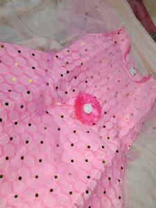 baby girl pink frock